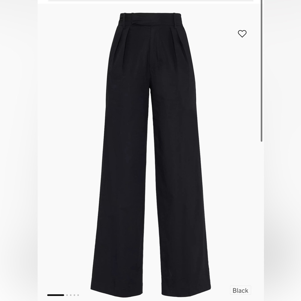 Wide leg Seven for all mankind size small satin trousers